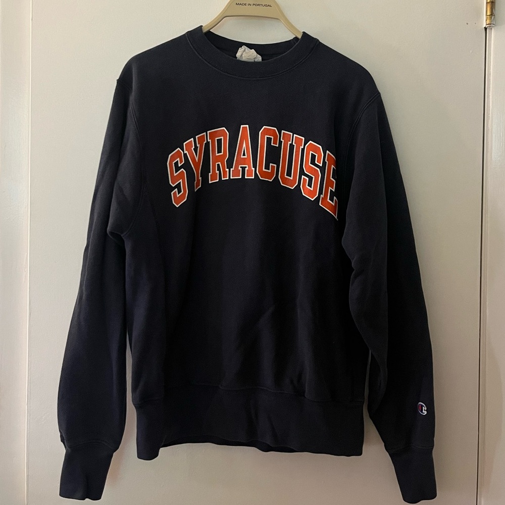 Syracuse Champion Reverse Weave Crewneck